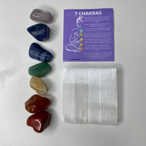 Kit Cristais Rolados 7 Chakras - Image 3