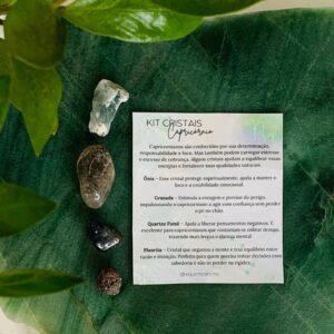 Kit Pedras dos Signos Capricórnio