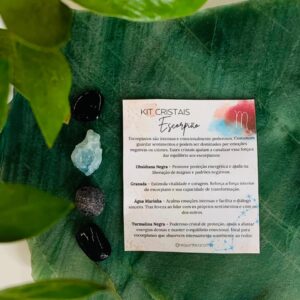 Kit Pedras dos Signos Escorpião