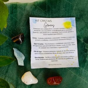 Kit Pedras dos Signos Gêmeos