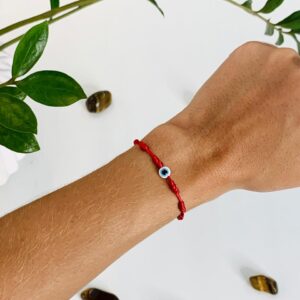 Pulseira 7 nós - Olho Grego