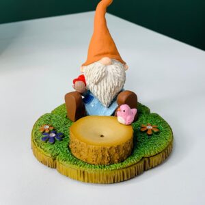 Incensário Gnomo - Cogumelo